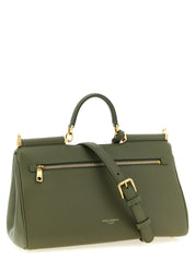 Bicolor Calfskin Handbag