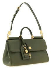 Bicolor Calfskin Handbag