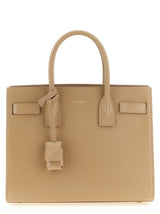 Beige Calfskin Handbag