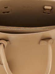 Beige Calfskin Handbag