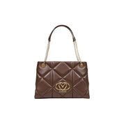 Brown Polyethylene Handbag
