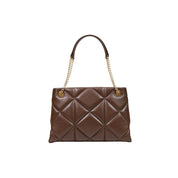 Brown Polyethylene Handbag