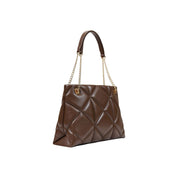 Brown Polyethylene Handbag