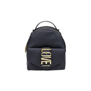 Black Polyethylene Backpack