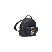 Black Polyethylene Backpack