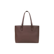 Brown Polyethylene Handbag