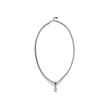 Silver Brass Necklace
