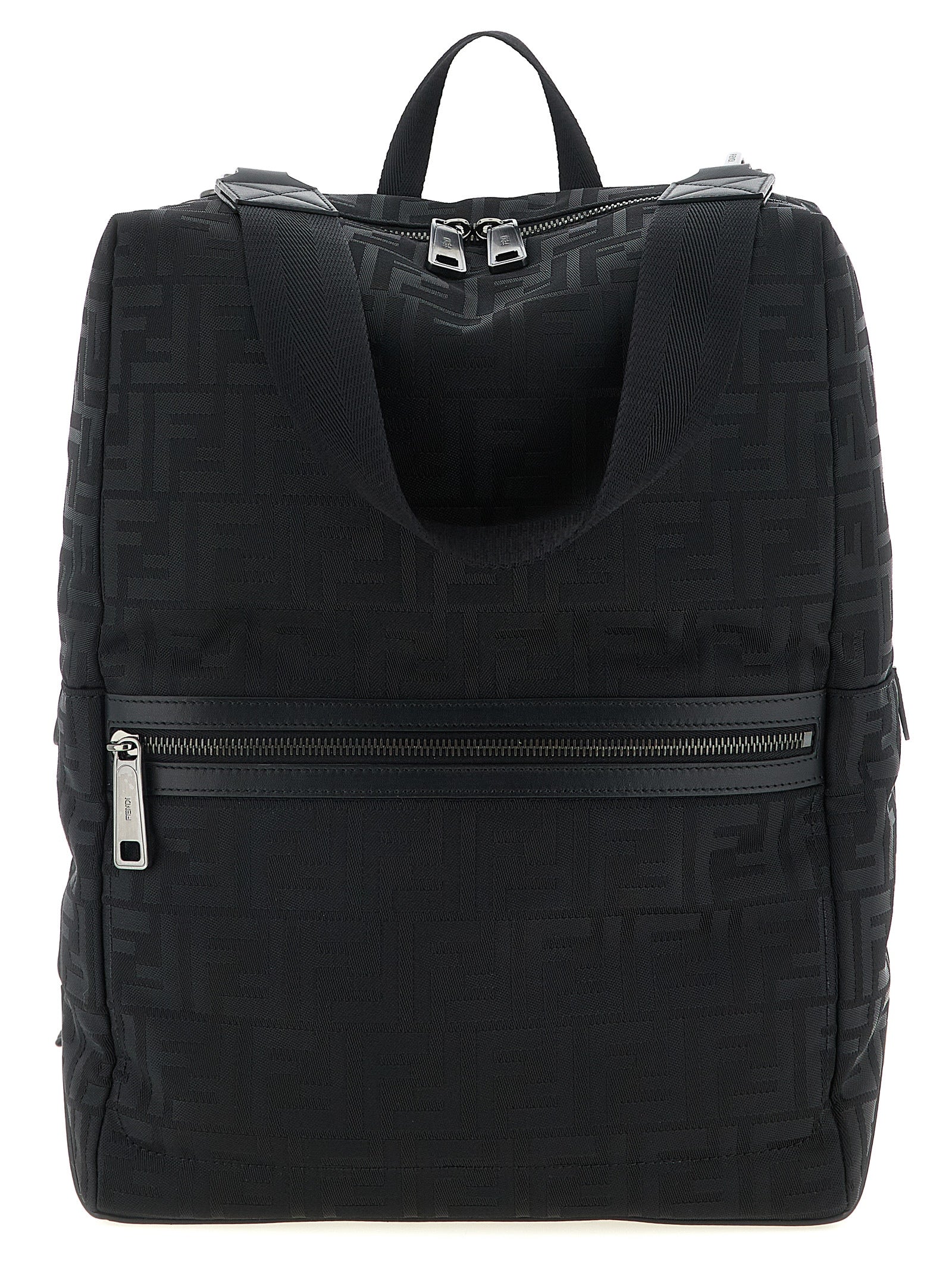 Black Polyamide Backpack