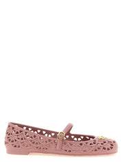 Multicolor Polyvinyl Ballet Flats