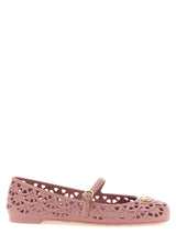Multicolor Polyvinyl Ballet Flats