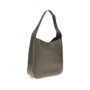 Saint Laurent Bicolor Calf Leather Bos Taurus Shoulder Bag