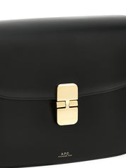 Black Cowhide Crossbody Bag