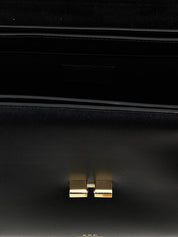 Black Cowhide Crossbody Bag