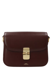 Bordeaux Cowhide Crossbody Bag