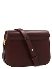 Bordeaux Cowhide Crossbody Bag