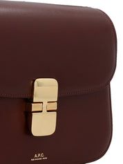 Bordeaux Cowhide Crossbody Bag