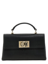 Black Leather Crossbody Bag
