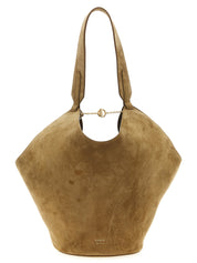 Brown Calfskin Tote Bag