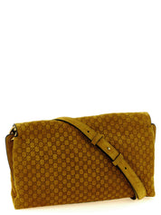 Bicolor Calfskin Shoulder Bag