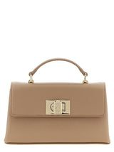 Furla Beige Calfskin Crossbody Bag