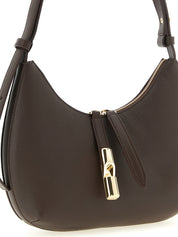 Furla Brown Calfskin Shoulder Bag