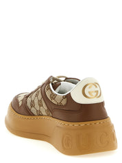 Gucci Brown Calfskin Chunky Sneakers