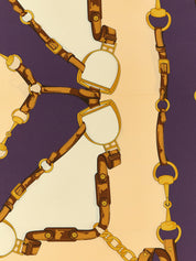 Beige Silk Scarf