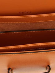 Orange Calfskin Shoulder Bag