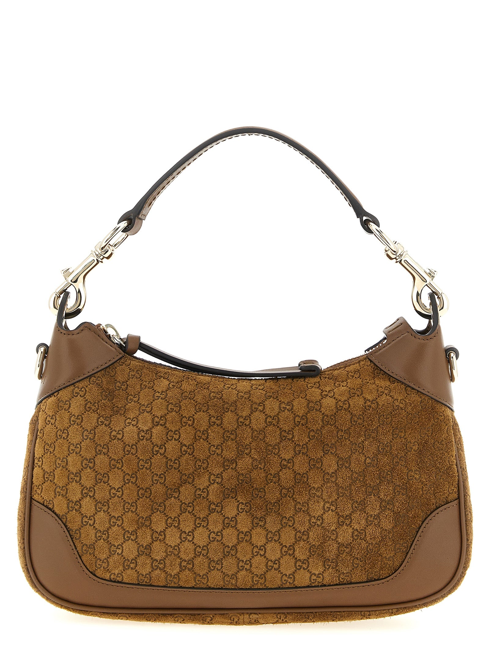 Gucci Brown Calfskin Shoulder Bag
