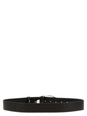 Black Other Fibres Regular Belt