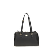 Black Calf Leather Bos Taurus Shoulder Bag