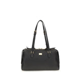 Black Calf Leather Bos Taurus Shoulder Bag