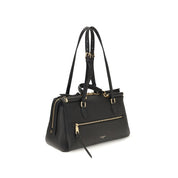 Black Calf Leather Bos Taurus Shoulder Bag