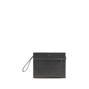Black Calf Leather Bos Taurus Handbag