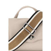 White Calf Leather Bos Taurus Handbag