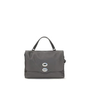 Gray Calf Leather Bos Taurus Handbag