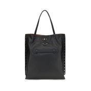 Black Calf Leather Bos Taurus Shoulder Bag