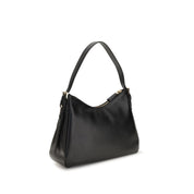 Prada Black Calf Leather Bos Taurus Shoulder Bag