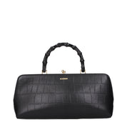 Black Leather Handbag