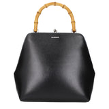Black Leather Handbag