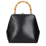 Black Leather Handbag