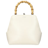 Beige Leather Handbag