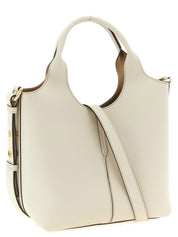 White Calfskin Tote Bag