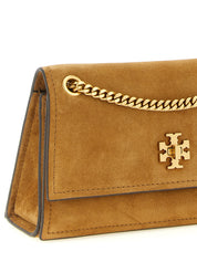 Brown Calfskin Shoulder Bag