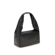 Black Leather Shoulder Bag