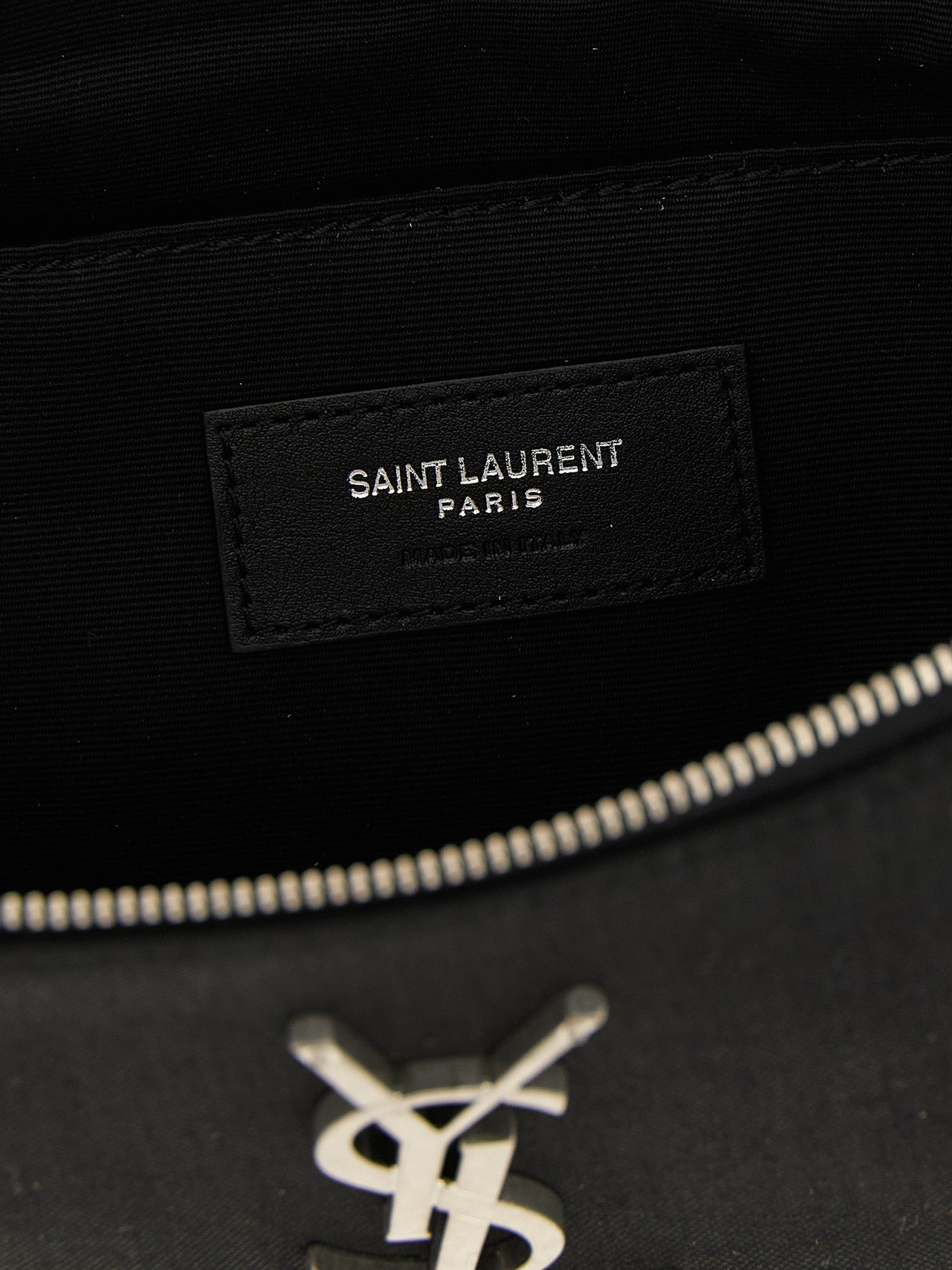 Saint Laurent Black Lamb Leather Crossbody Bag