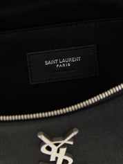 Saint Laurent Black Lamb Leather Crossbody Bag