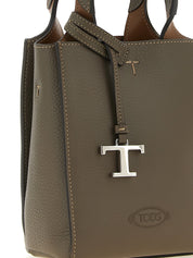 Bicolor Calfskin Handbag