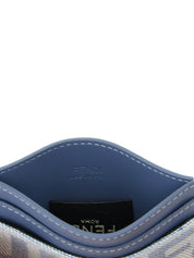 Blue Cotton Cardholder