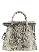 Gray Goatskin Shoulder Bag